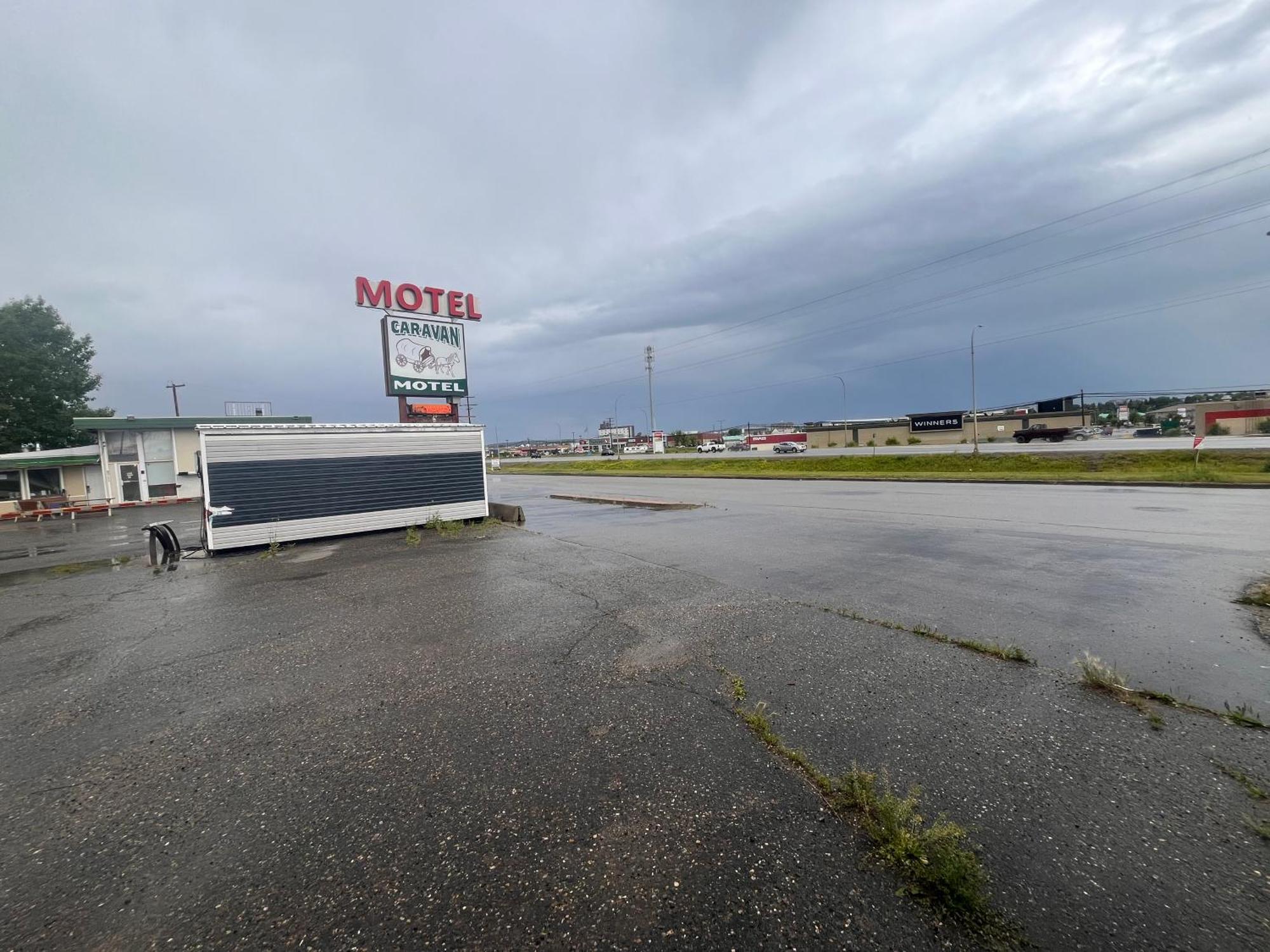 Caravan Motel Fort St. John Zewnętrze zdjęcie